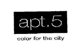 APT. 5 COLOR FOR THE CITY logo