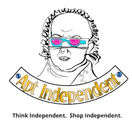APT INDEPENDENT THINK INDEPENDENT. SHOP INDEPENDENT. logo