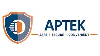APTEK SAFE + SECURE + CONVENIENT logo