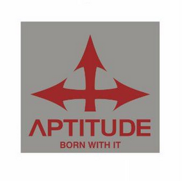 APTITUDE BORN WITH IT logo