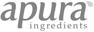 APURA INGREDIENTS logo