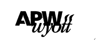APW WYOTT logo