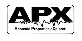 APX ACOUSTIC PROPERTIES EXPLORER logo