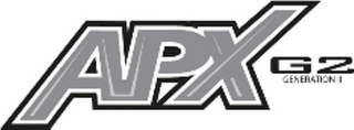APX G2 GENERATION II logo