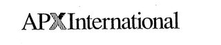 APX INTERNATIONAL logo