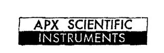 APX SCIENTIFIC INSTRUMENTS logo