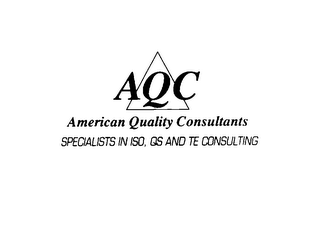 AQC AMERICAN QUALITY CONSULTANTS logo