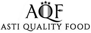 AQF ASTI QUALITY FOOD logo