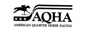 AQHA AMERICAN QUARTER HORSE RACING logo