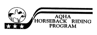 AQHA HORSEBACK RIDING PROGRAM logo