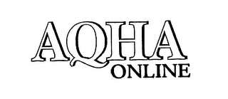 AQHA ONLINE logo