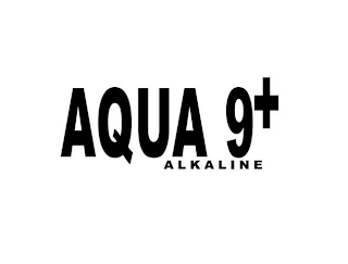 AQUA 9+ ALKALINE logo