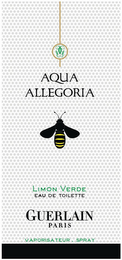 AQUA ALLEGORIA LIMON VERDE EAU DE TOILETTE GUERLAIN PARIS logo