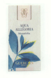 AQUA ALLEGORIA MENTAFOLLIA GUERLAIN PARIS logo