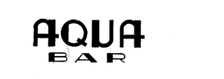 AQUA BAR logo
