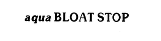AQUA BLOAT STOP logo