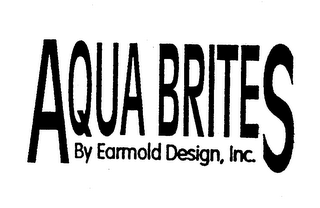 AQUA BRITES BY EARMOLD DESIGN, INC. logo
