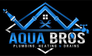AQUA BROS PLUMBING, HEATING, DRAINS logo
