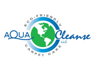 AQUA CLEANSE LLC ECO - FRIENDLY CARPET CARE logo