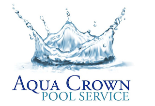 AQUA CROWN POOL SERVICE logo
