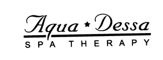 AQUA DESSA SPA THERAPY logo