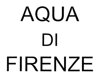 AQUA DI FIRENZE logo