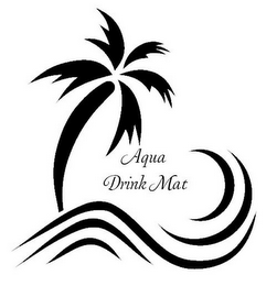 AQUA DRINK MAT logo