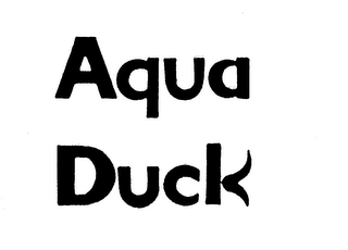 AQUA DUCK logo
