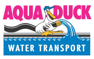 AQUA DUCK WATER TRANSPORT logo