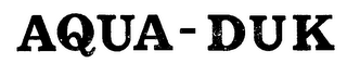 AQUA-DUK logo