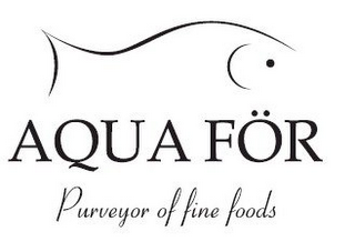 AQUA FÖR PURVEYOR OF FINE FOODS logo