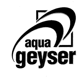 AQUA GEYSER logo