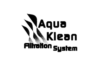 AQUA KLEAN FILTRATION SYSTEM logo