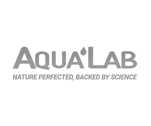 AQUA LAB NATURE PERFECTED, BACKED BY SCIENCE logo