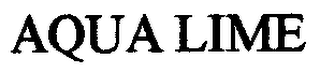 AQUA LIME logo