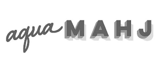 AQUA MAHJ logo