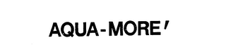 AQUA-MORE' logo