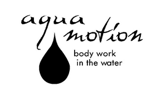 AQUA MOTION BODY WORK IN THE WATER logo