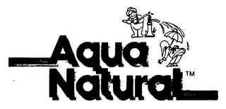 AQUA NATURAL WATER logo