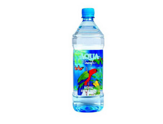 AQUA PACIFIC NATURAL MINERAL WATER logo