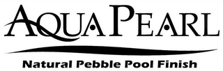 AQUA PEARL NATURAL PEBBLE POOL FINISH logo