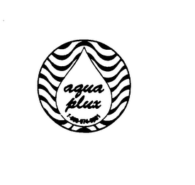 AQUA PLUX 1-800-974-6861 logo