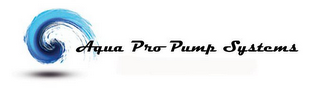 AQUA PRO PUMP SYSTEMS logo