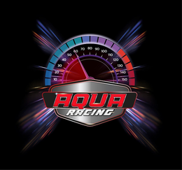 AQUA RACING 10 20 30 40 50 60 70 80 90 100 110 120 130 140 150 logo