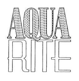 AQUA RITE logo