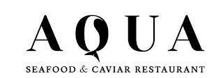 AQUA SEAFOOD & CAVIAR RESTAURANT logo