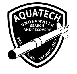 AQUA-TECH UNDERWATER SEARCH AND RECOVERY SID SCAN TECHNOLOGY logo