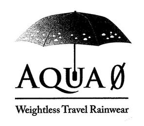 AQUA0 WEIGHTLESS TRAVEL RAINWEAR logo