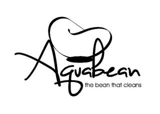 AQUABEAN THE BEAN THAT CLEANS logo