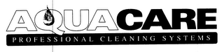 AQUACARE PROFESSIONAL CLEANING SYSTEMS logo